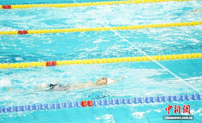 特奥游泳健儿逐浪赛场 绽放生命光彩——见证全