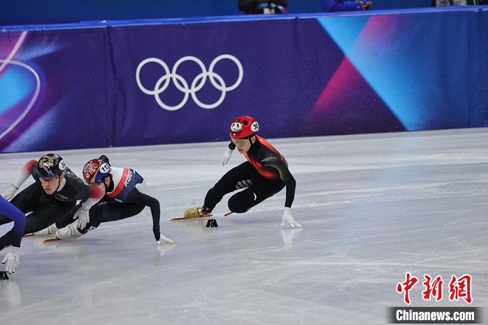 米兰冬奥会短道速滑男子1000米四分之一决赛：中