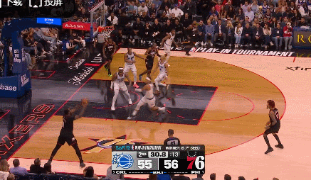 德拉蒙德三分绝杀魔术 76人附加赛险胜