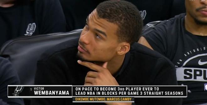 马刺11连胜锁定争冠席位 文班哈珀凯尔登福克斯